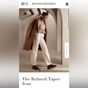 Banana republic the taper, relax, jeans